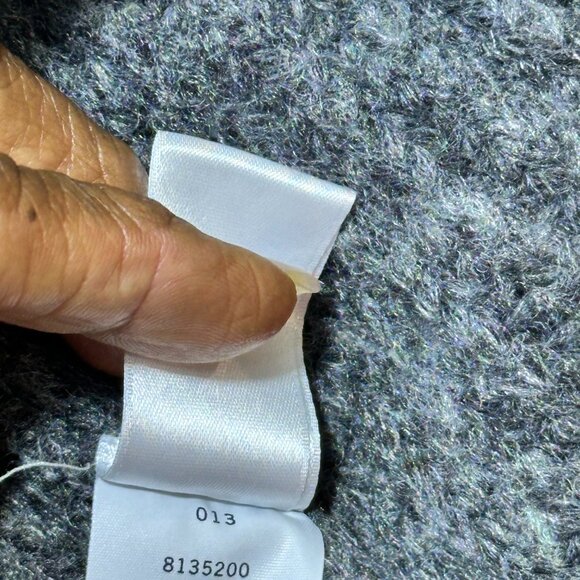 1.State NWOT Knit Ribbed Trim Turtleneck Sweater Size XX-Small Heather G… - Picture 6 of 7